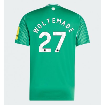 Moški Nogometni dresi Newcastle United Nick Woltemade #27 Gostujoči 2025-26 Kratek Rokav Moški Nogometni dresi Newcastle United Nick Woltemade #27 Gostujoči 2025-26 Kratek Rokav